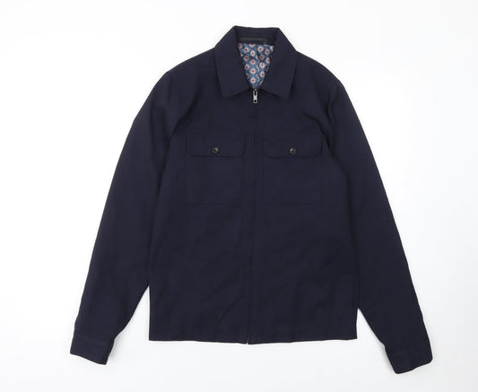 Mens UK Size XS NEXT Blue Basic Jacket