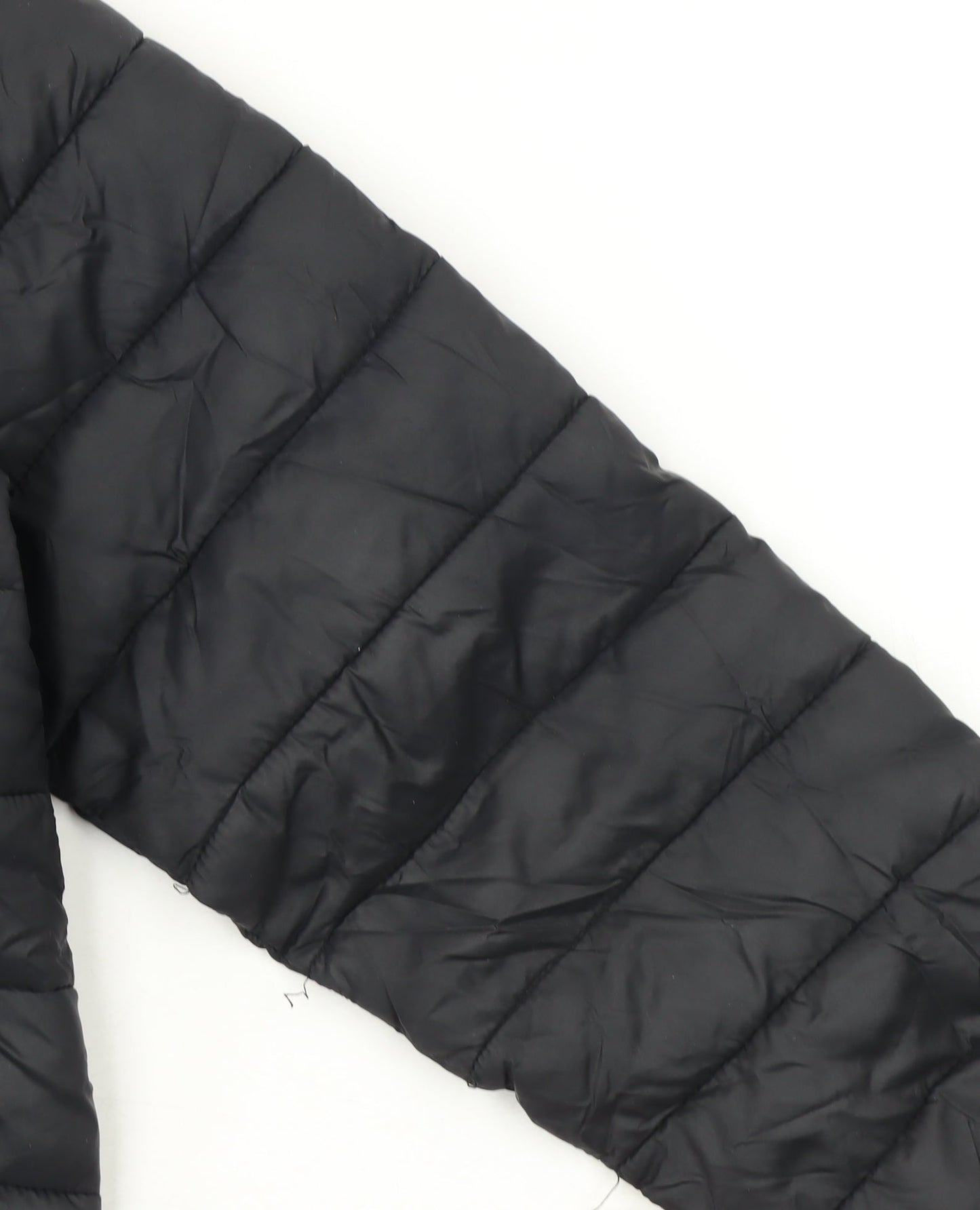 Boys UK Size 7-8 Years Marks and Spencer Black Puffer Jacket