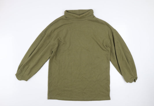 Womens UK Size 12 ASOS DESIGN Green Pullover Jumper