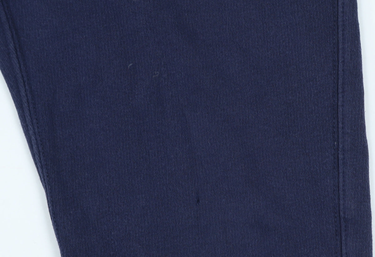 Additional view of Ralph Lauren Teens Blue Jogger Sweatpants, size 10-12, Cotton Blend