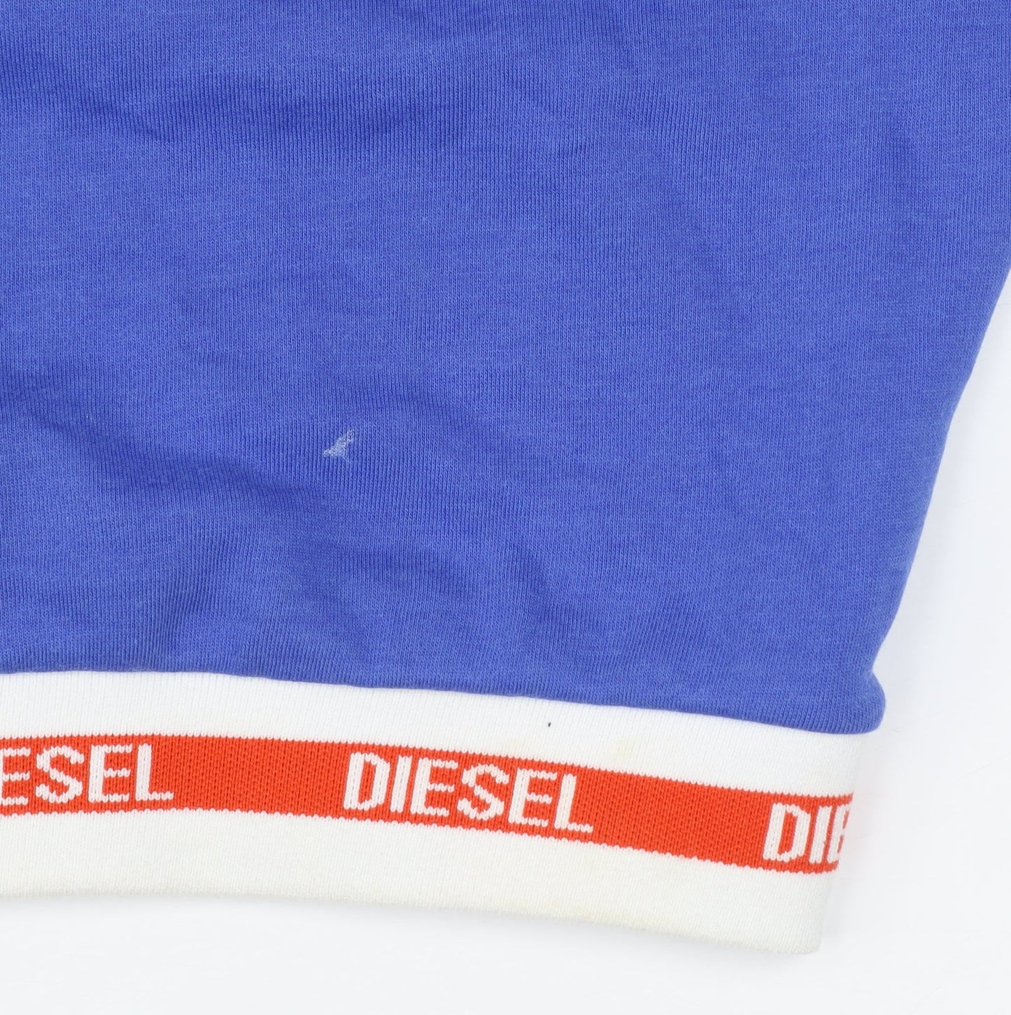 Womens UK Size XS Diesel Blue Pullover Hoodie