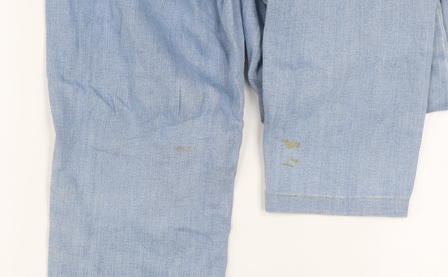 Womens UK Size 10 Jonny-Q Regular Fit Straight Blue Jeans