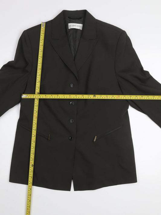 Womens UK Size 14 Marcona Black Basic Jacket