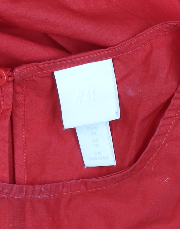 Womens UK Size 10 H&M Trapeze & Swing Dress