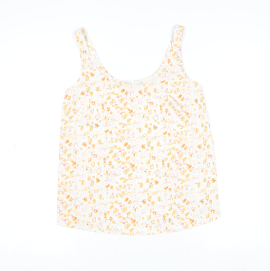 Womens UK Size 6 Primark Multicoloured Basic Tank