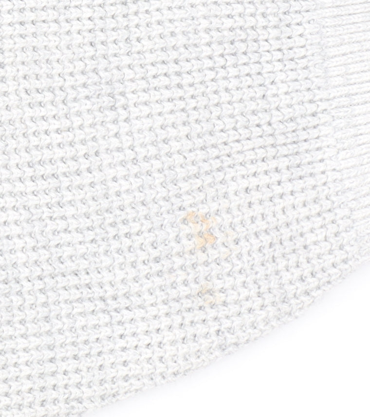 Gazman Men’s Grey Cotton Half Zip Waffle Knit Jumper XL