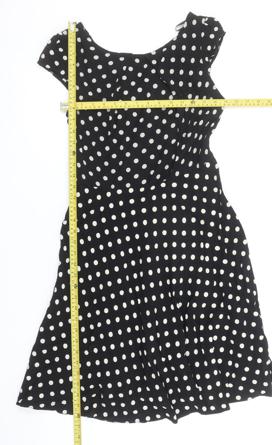 Womens UK Size 10 Wallis Fit & Flare Dress