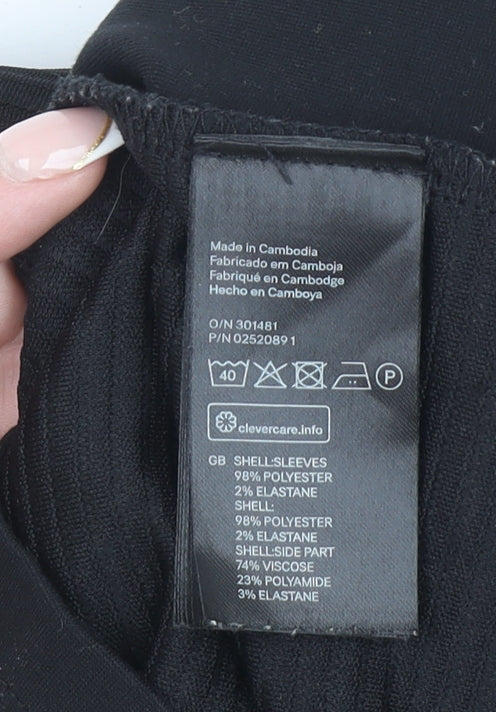 Womens UK Size XS H&M Bodycon Dress