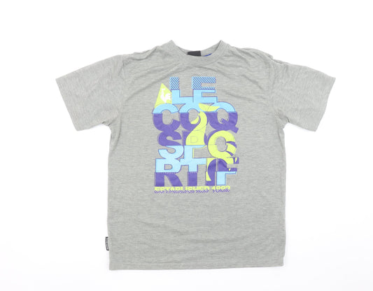 Boys UK Size XL le coq sportif Grey Basic T-Shirt