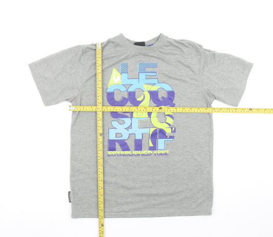 Boys UK Size XL le coq sportif Grey Basic T-Shirt