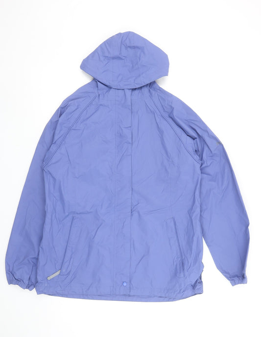 Womens UK Size 12 Regatta Blue Rain Coat