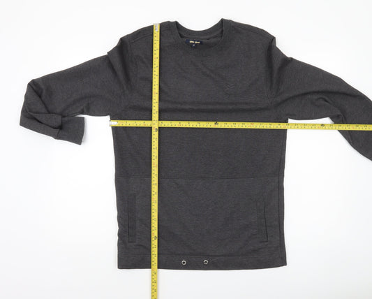 Mens UK Size S Gio-Goi Grey Pullover Sweatshirt