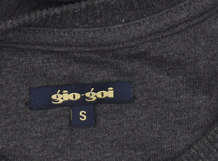 Mens UK Size S Gio-Goi Grey Pullover Sweatshirt