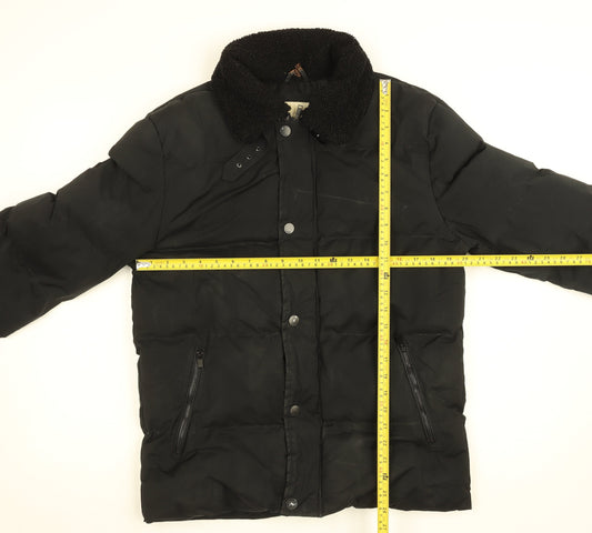 Womens UK Size M NINES Collection Black Puffer Jacket