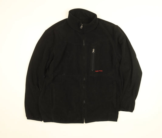 Mens UK Size L Nautica Black Walking Hiking Gym & Training Jacket