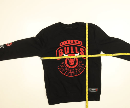 Primark NBA Chicago Bulls Men's Black M Pullover Sweatshirt