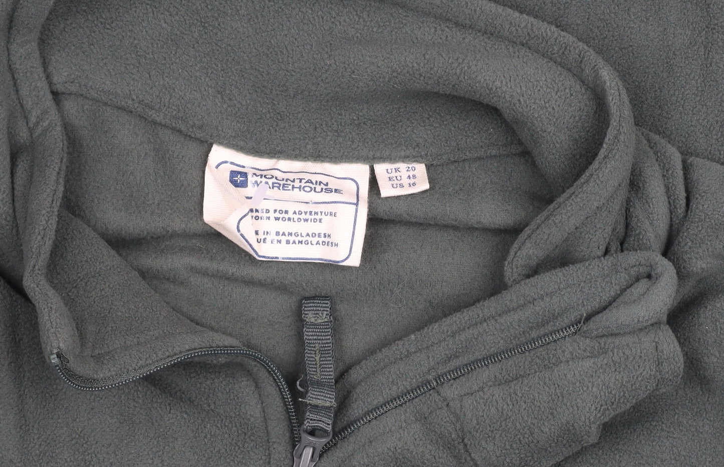 Mountain Warehouse Women's Green Fleece Waistcoat Size 20