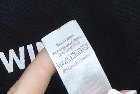 George Boys Black Xbox Pullover Sweatshirt 10-11 Years Graphic Print