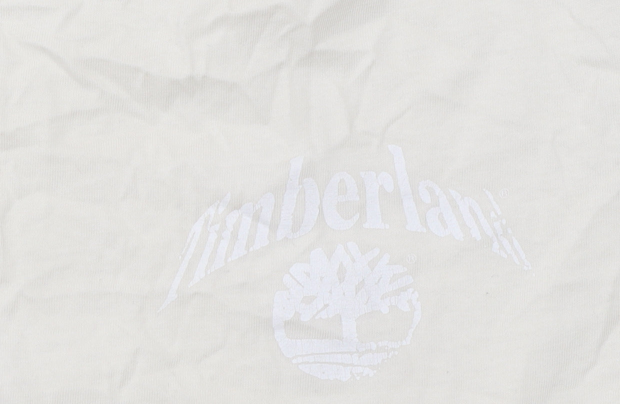 Mens UK Size L Timberland Beige T-Shirt
