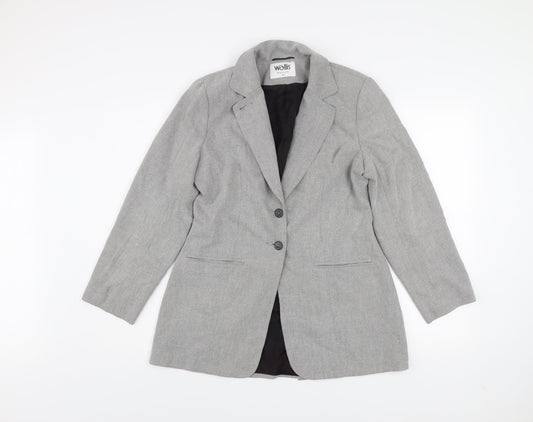 Womens UK Size 12 Wallis Grey Blazer