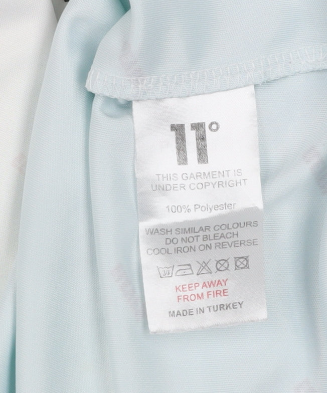 11 Degrees Men's Multicoloured XS Slim Fit Short Sleeve T-Shirt