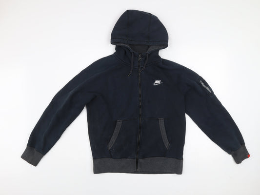 Mens UK Size M Nike Blue Gym & TrainingRunning & JoggingWalking Jacket