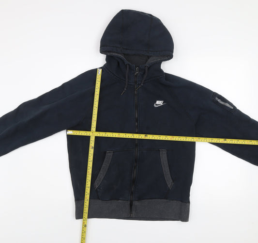 Mens UK Size M Nike Blue Gym & TrainingRunning & JoggingWalking Jacket