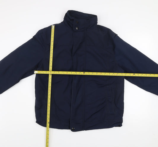 Mens UK Size L Marks and Spencer Blue Basic Jacket