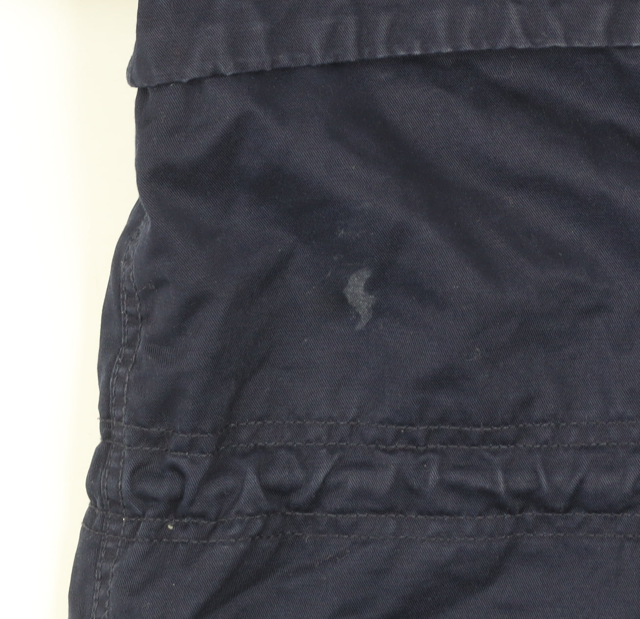 Womens UK Size 10 H&M Blue Parka Coat
