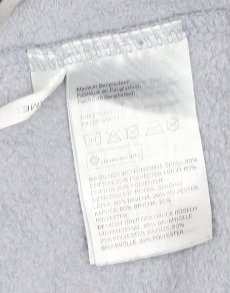 Boys UK Size 13-14 Years H&M Grey Pullover Hoodie