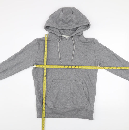 Mens UK Size M DECATHLON Grey Pullover Hoodie