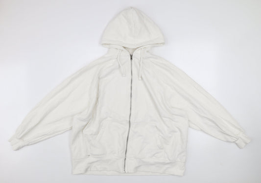 Mens UK Size L Divided White Gym & Training Casual Jacket