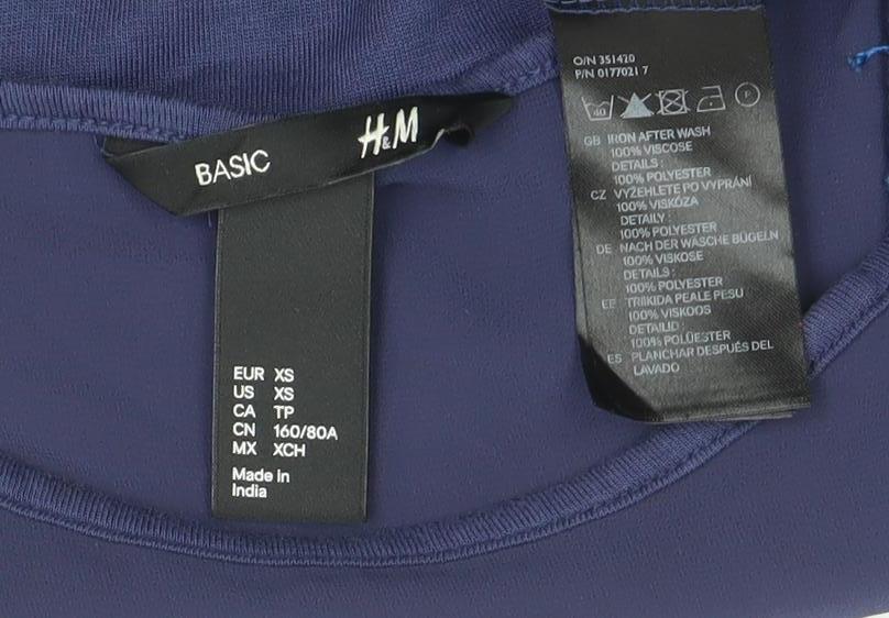 Womens UK Size XS H&M A-Line Dress