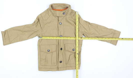 Boys UK Size 4 Years OshKosh Beige Basic Jacket