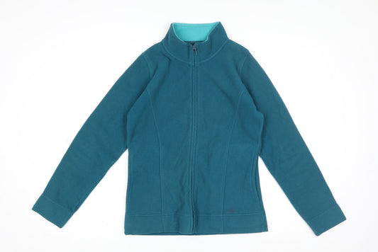 Womens UK Size 10-12 ISLE Essentials Blue Basic Jacket