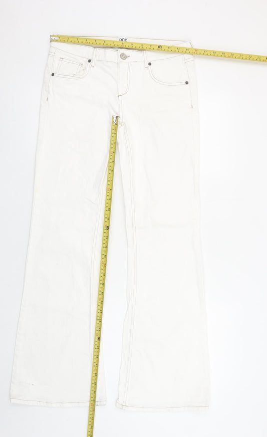 BDG Women’s White Bootcut Flare Jeans W28 Urban Outfitters