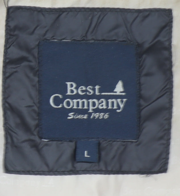 Womens UK Size L Best Company Black Puffer Jacket