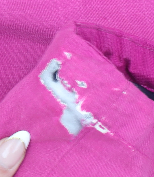 Columbia Women's Pink Ski Jacket M Waterproof Insulated Hooded