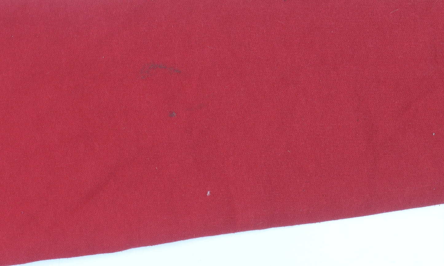 Mens UK Size XS DOMYOS Red Full Zip Hoodie