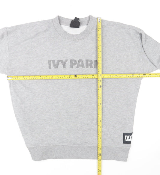 Mens UK Size M IVY PARK Grey Pullover Sweatshirt