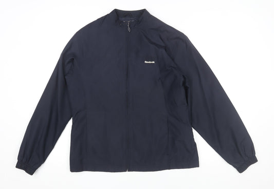 Womens UK Size 12 Reebok Blue Basic Jacket