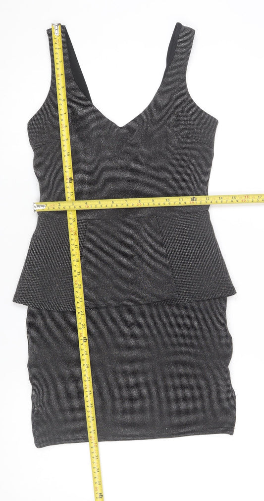 Womens UK Size 8 River Island Peplum Dress