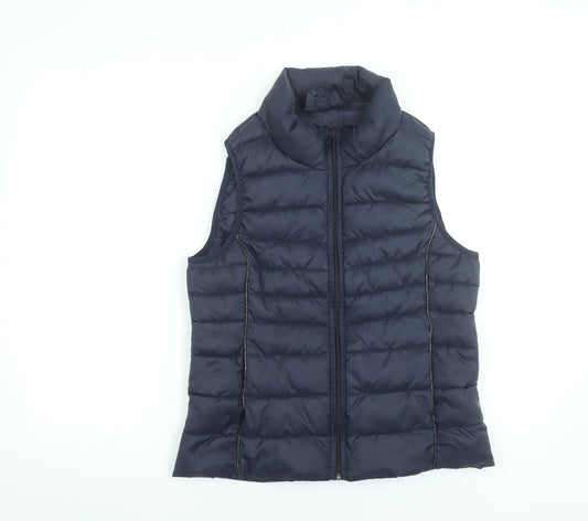 Womens UK Size M Only Blue Puffer Jacket