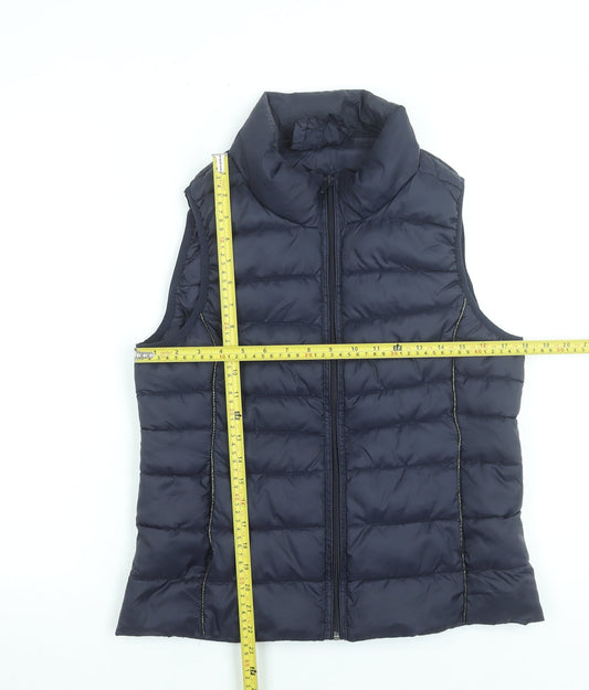 Womens UK Size M Only Blue Puffer Jacket