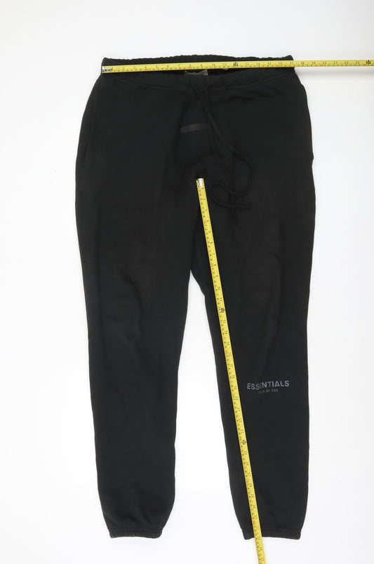 Essentials Fear of God Men's Black Joggers XL Relaxed Fit Streetwear