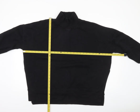 Womens UK Size L French Connection Black Pullover Sweatshirt