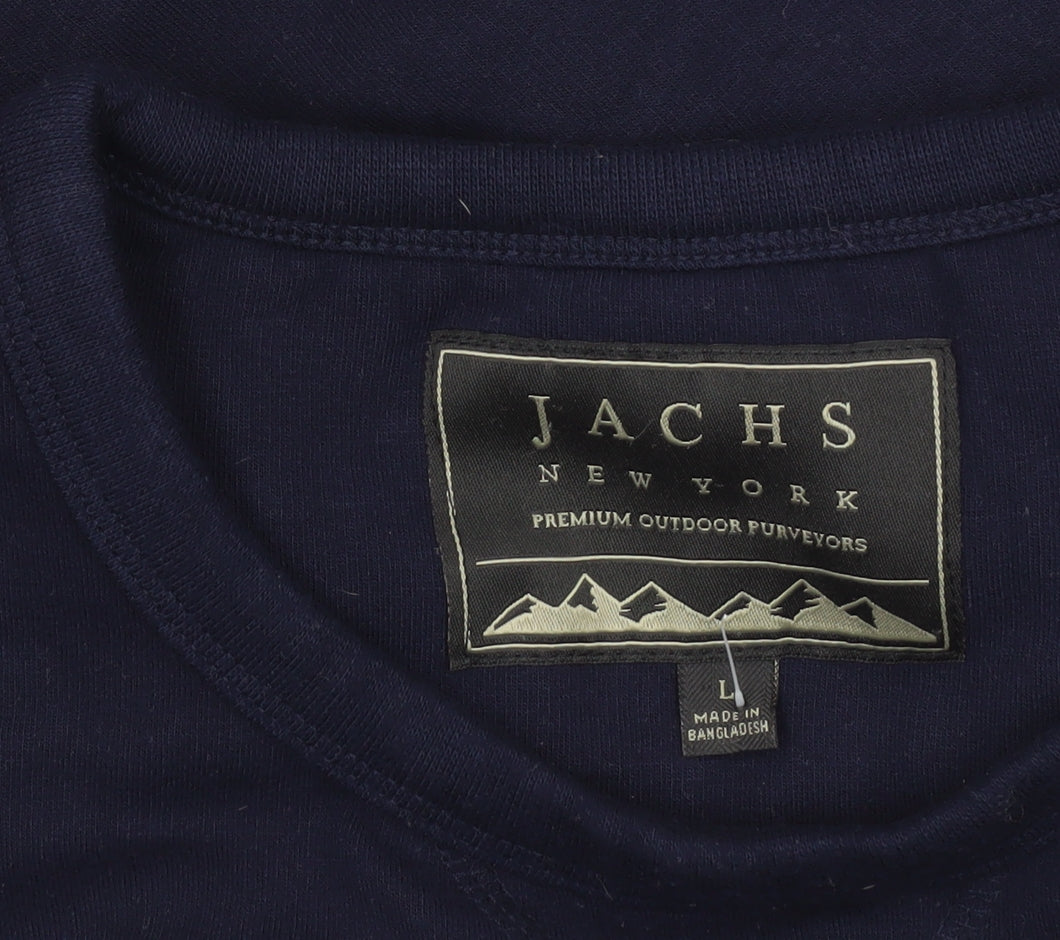 Mens UK Size L JACHS New York Blue Pullover Sweatshirt