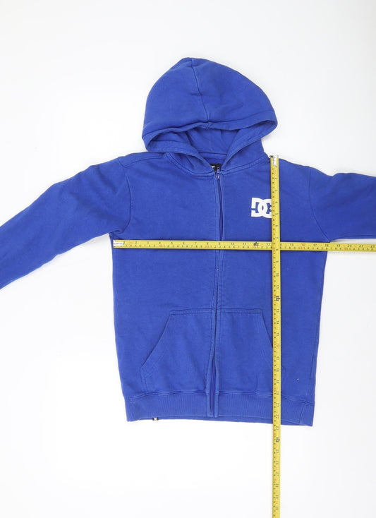 Boys UK Size 12 Years DC Blue Full Zip Hoodie