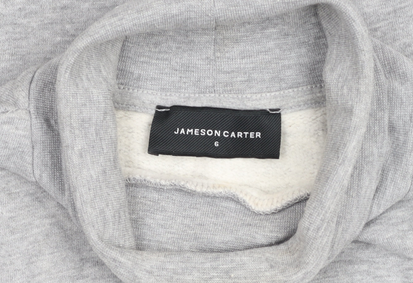 Womens UK Size 6 Jameson Carter Grey Pullover Sweatshirt