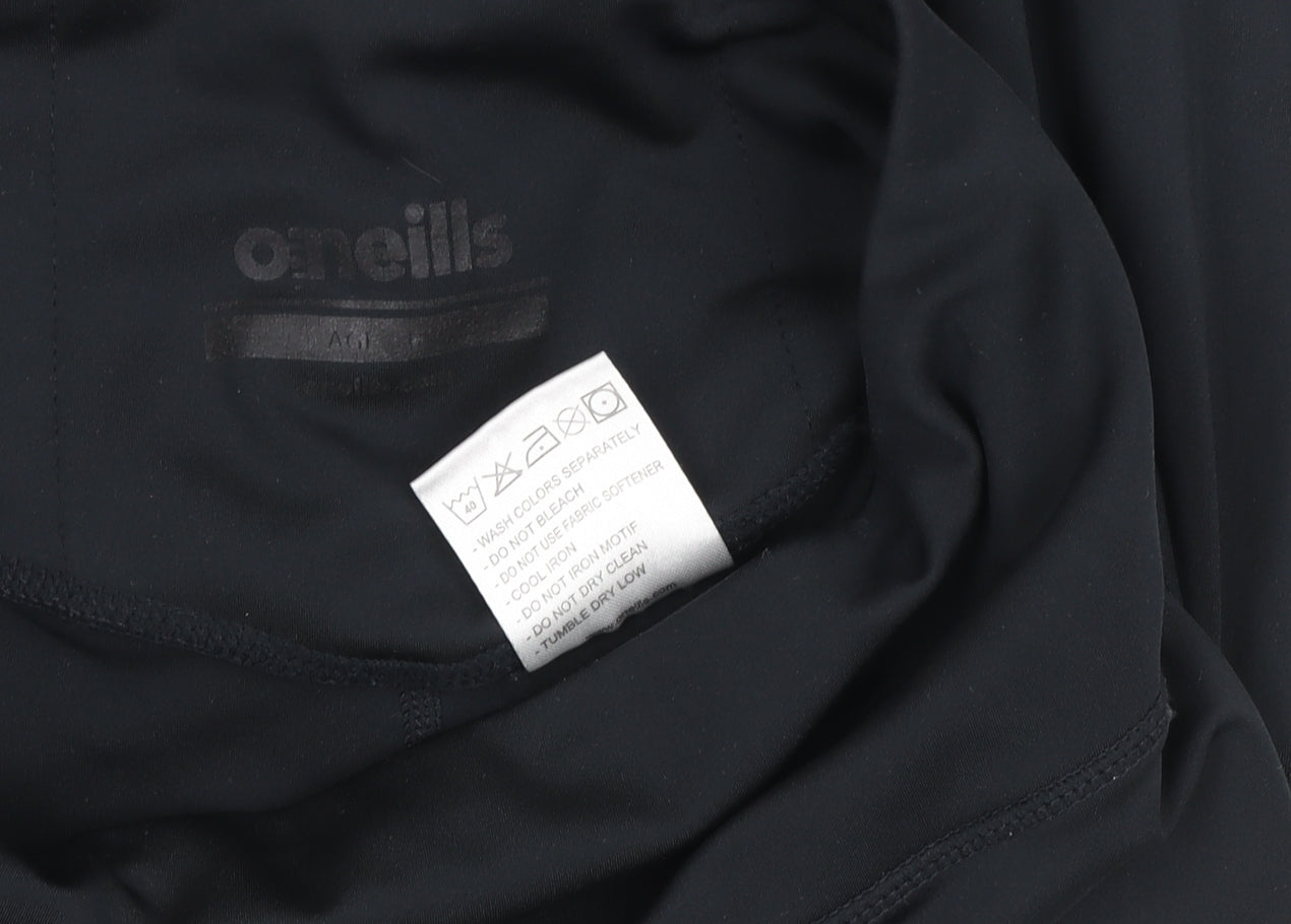 Womens UK Size 10 O’Neills Athletic Fit Compression Black Leggings